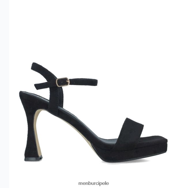 Djevica žene Menbur crno sandale 4BBF0X10