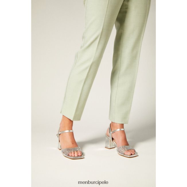 ara žene Menbur srebro sandale 4BBF0X2565