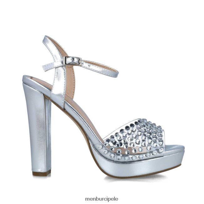 ara žene Menbur srebro sandale 4BBF0X2577