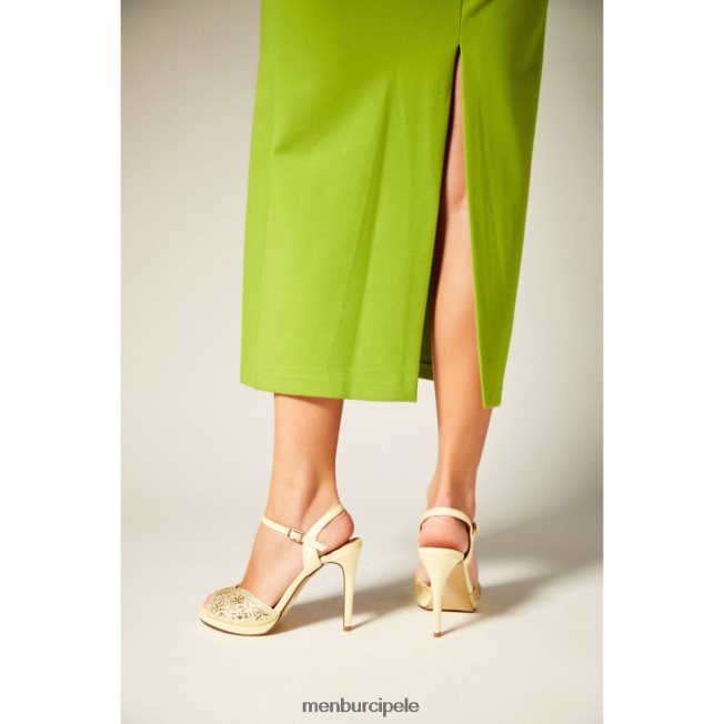 canis minor žene Menbur žuta boja sandale 4BBF0X2568