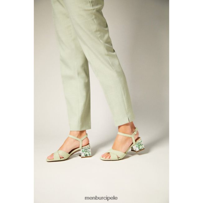 corona borealis žene Menbur zelena sandale 4BBF0X2665