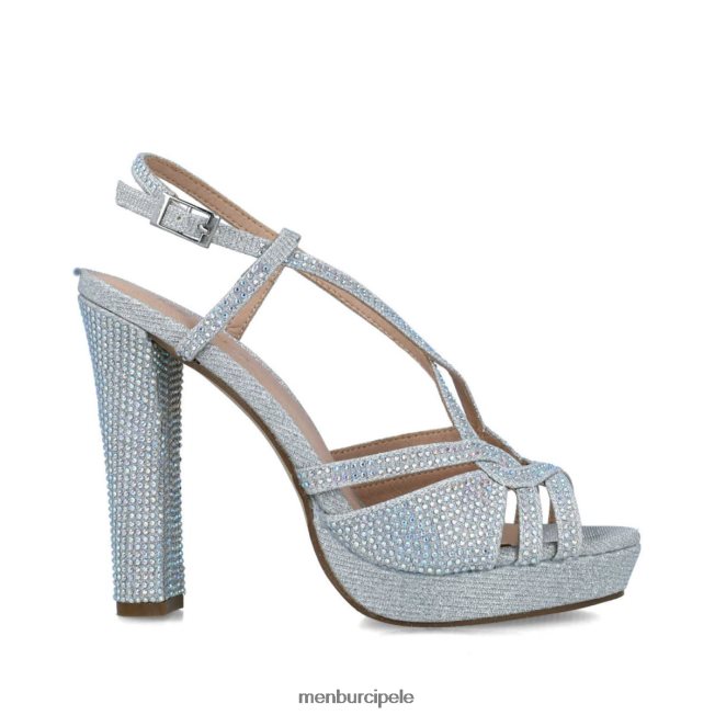 corvus žene Menbur srebro sandale 4BBF0X2716