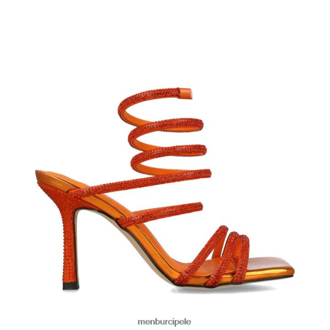 leo minor žene Menbur narančasta sandale 4BBF0X16