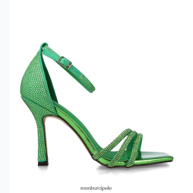 leo minor žene Menbur zelena sandale 4BBF0X2730