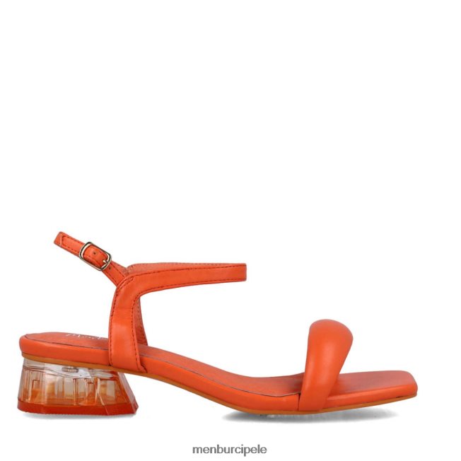 mikroskopija žene Menbur narančasta sandale 4BBF0X2830