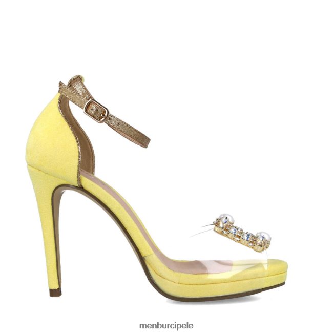 pavo žene Menbur žuta boja sandale 4BBF0X2771