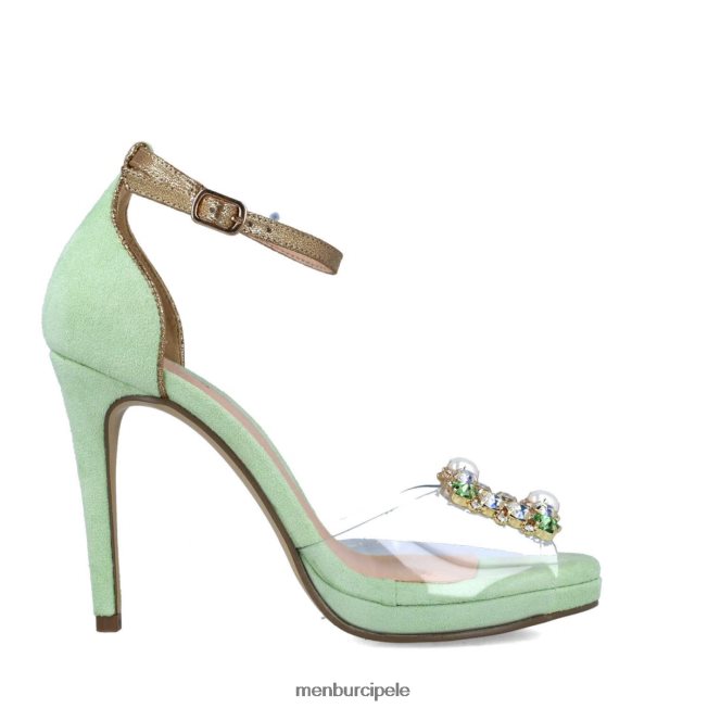 pavo žene Menbur zelena sandale 4BBF0X2770