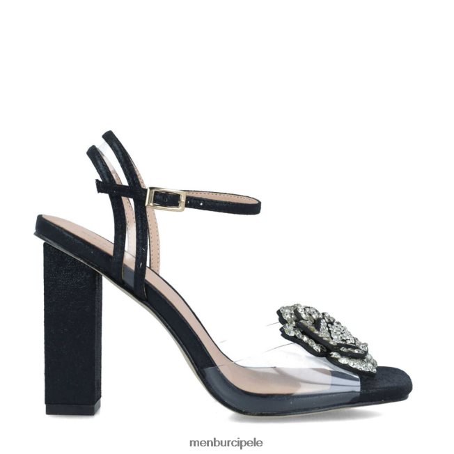 retikulum žene Menbur crno sandale 4BBF0X2868