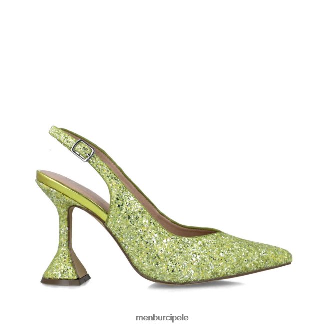 Feniks žene Menbur žuta boja srednje i niske pete 4BBF0X1563