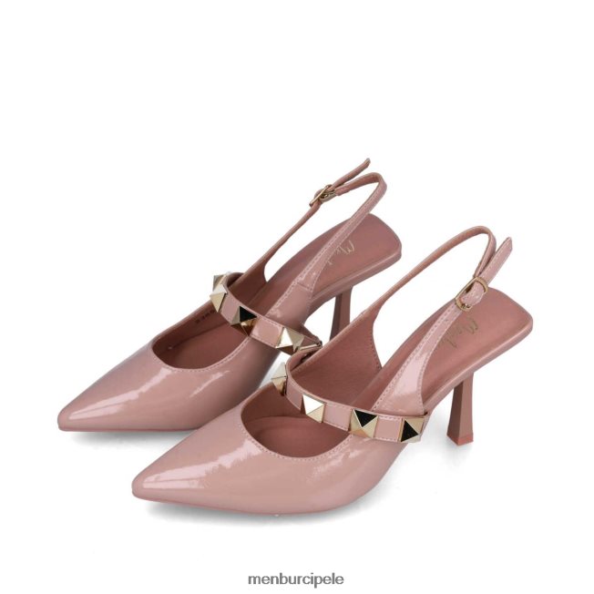 Riba žene Menbur šminka ružičasta srednje i niske pete 4BBF0X1607