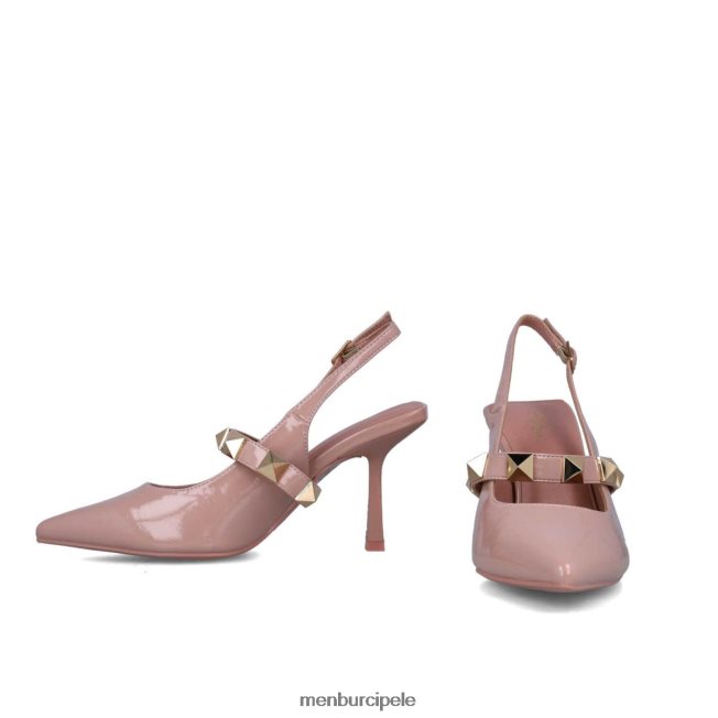 Riba žene Menbur šminka ružičasta srednje i niske pete 4BBF0X1607