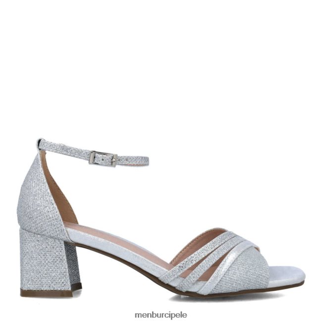 madreperla žene Menbur srebro srednje i niske pete 4BBF0X5668