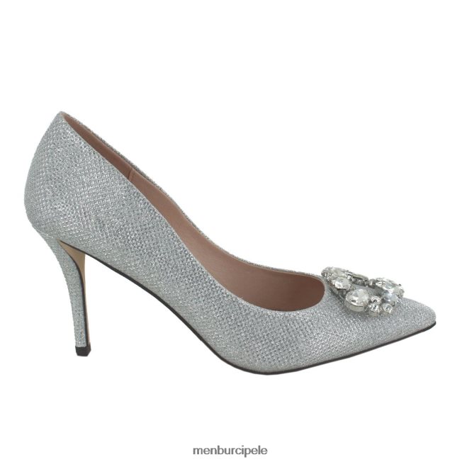 tagliato žene Menbur srebro srednje i niske pete 4BBF0X2186