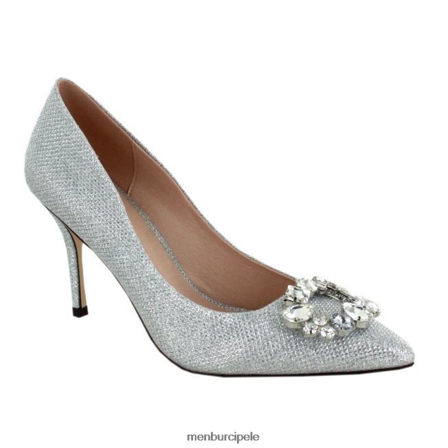 tagliato žene Menbur srebro srednje i niske pete 4BBF0X2186