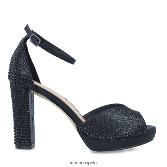 aguamarina žene Menbur crno štikle 4BBF0X3871