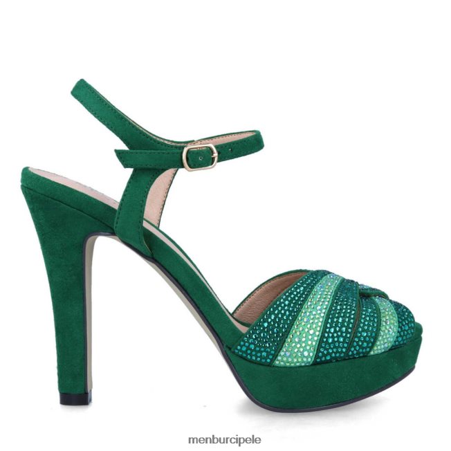 borgesati žene Menbur zelena štikle 4BBF0X1486