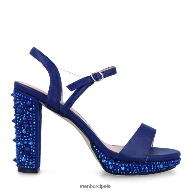 borgiallo žene Menbur azul medio štikle 4BBF0X5360