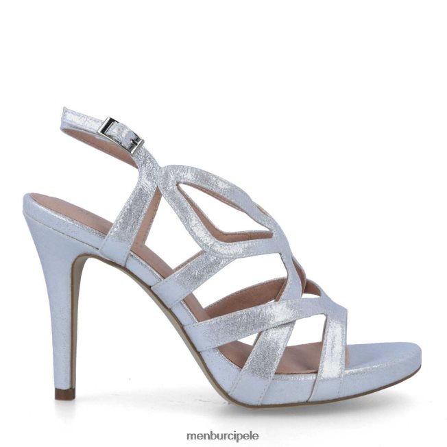 brinjol žene Menbur srebro štikle 4BBF0X5364