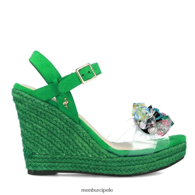 caminetto žene Menbur zelena štikle 4BBF0X5145