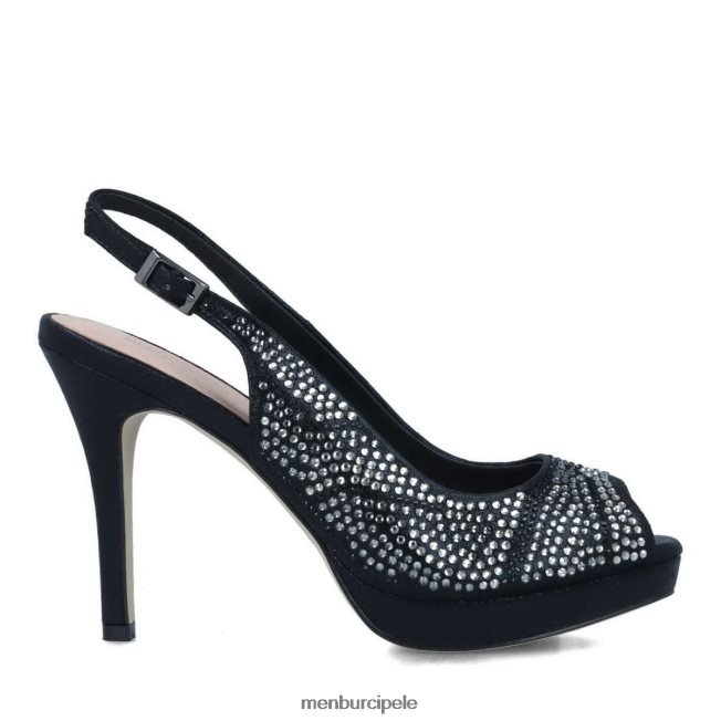 fenicea žene Menbur crno štikle 4BBF0X5386