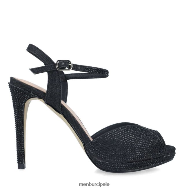 gošenita žene Menbur crno štikle 4BBF0X3875