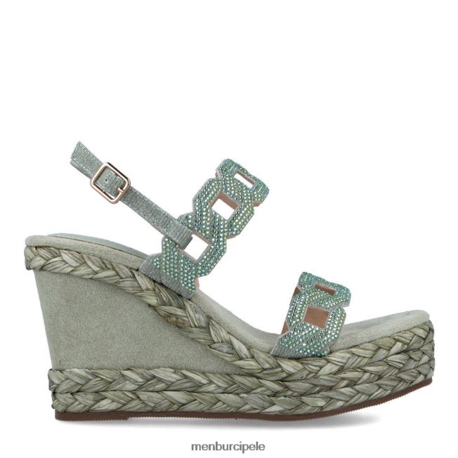 heosforo žene Menbur zelena štikle 4BBF0X4996