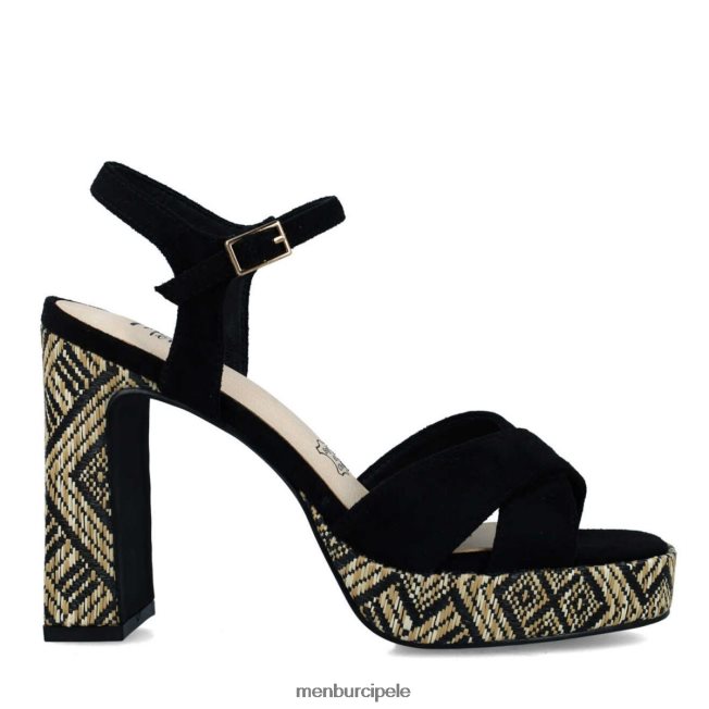 hijade žene Menbur crno štikle 4BBF0X1277